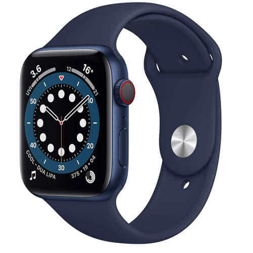 Apple Watch Series 6 (GPS, 44mm) - Blue Aluminium Case with Deep Navy Sport Band