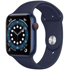 Apple Watch Series 6 GPS + Cellular 44mm Blue – Best price on Fonezone KSA