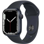 Apple Watch Series 7 (GPS, 41mm) Smart watch - Midnight Aluminium Case with Midnight Sport Band