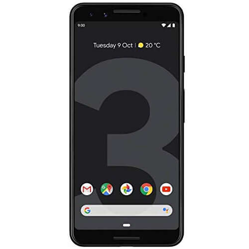 Refurbished_ Google Pixel 3 64GB, 4GB Ram Just Black