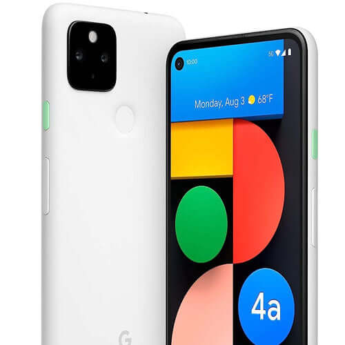 Google Pixel 4A 5G 128GB, 6GB Ram single sim Clearly White