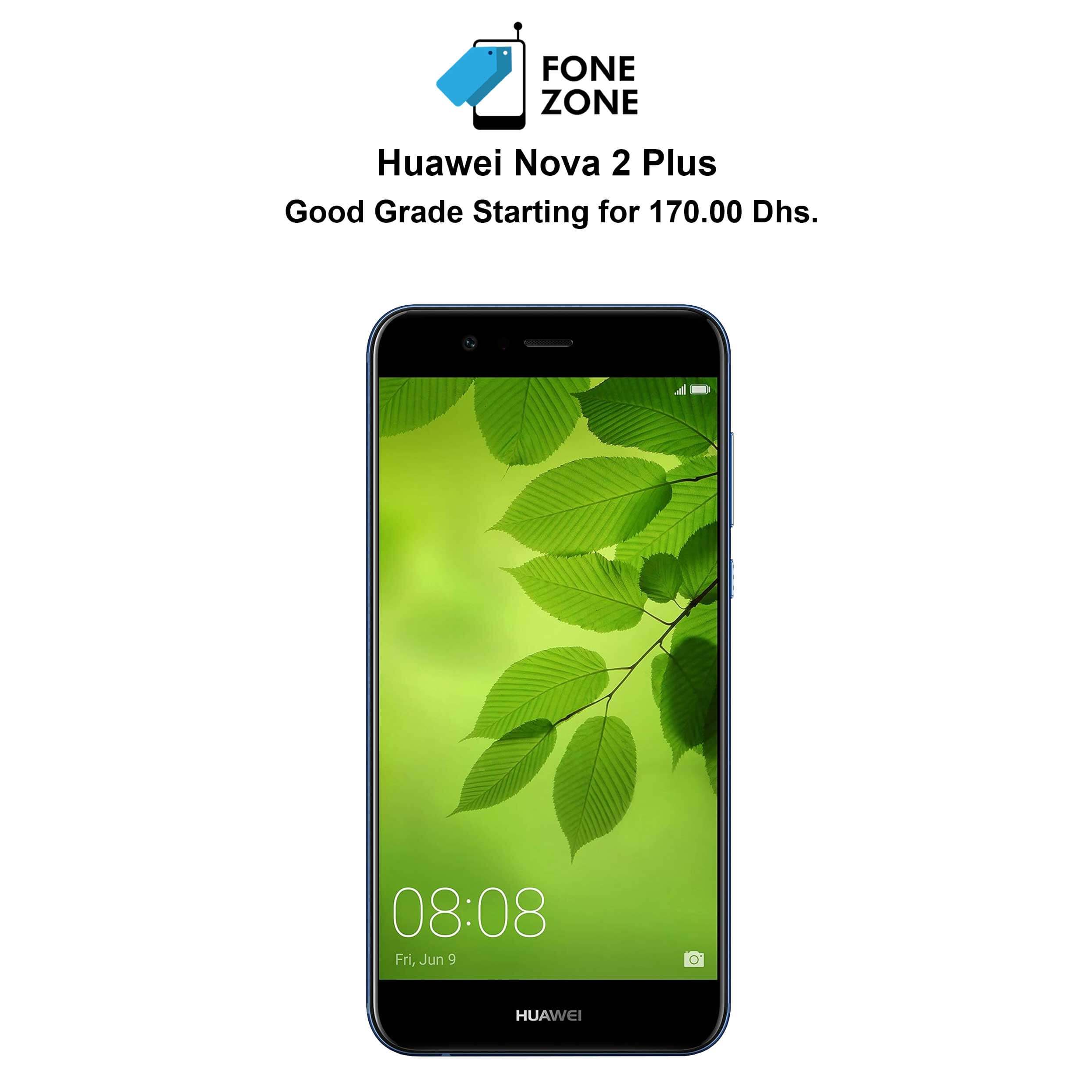 Huawei Nova 2 Plus 64GB - 4GB RAM Aurora Blue Smartphone