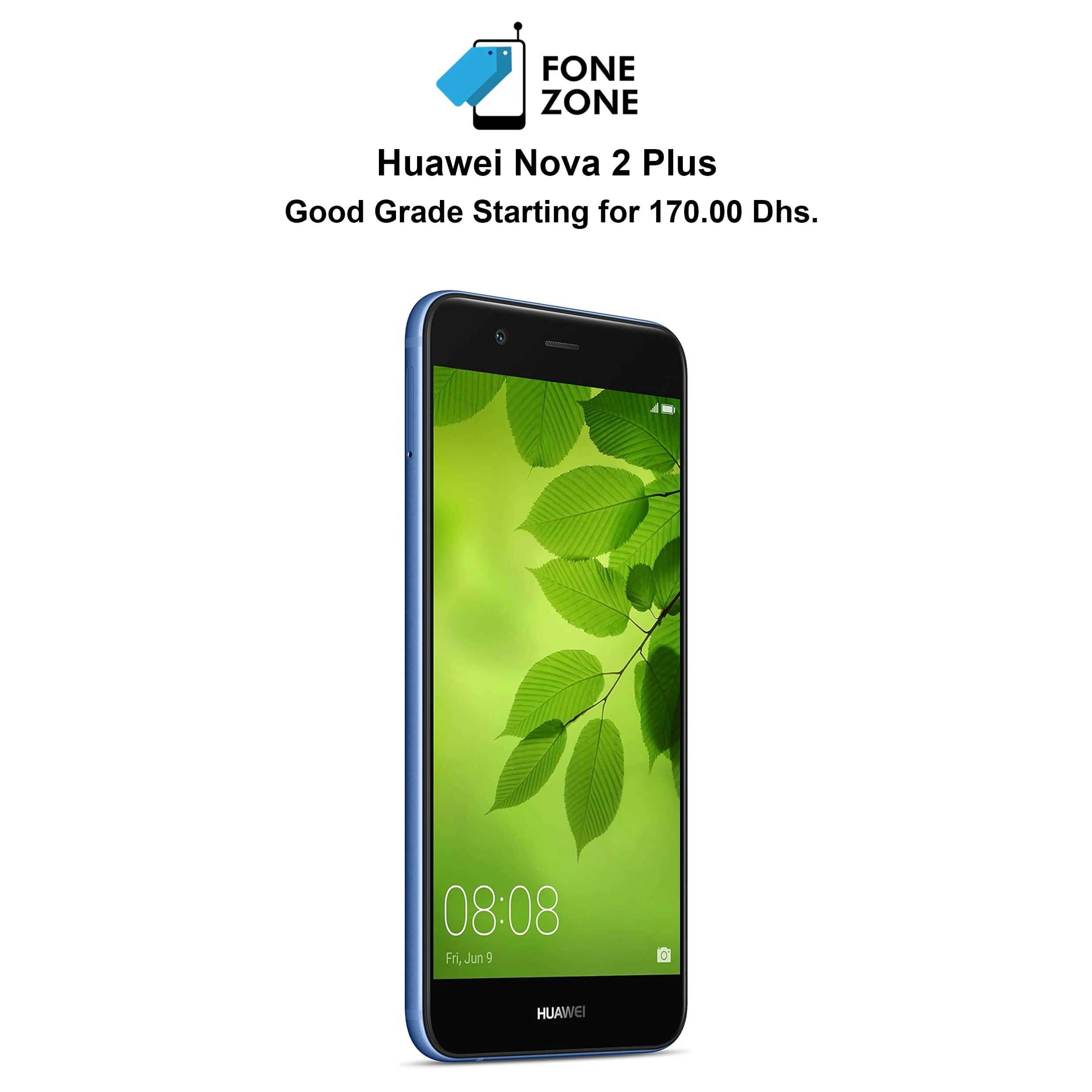 Huawei Nova 2 Plus 64GB - 4GB RAM Aurora Blue Smartphone