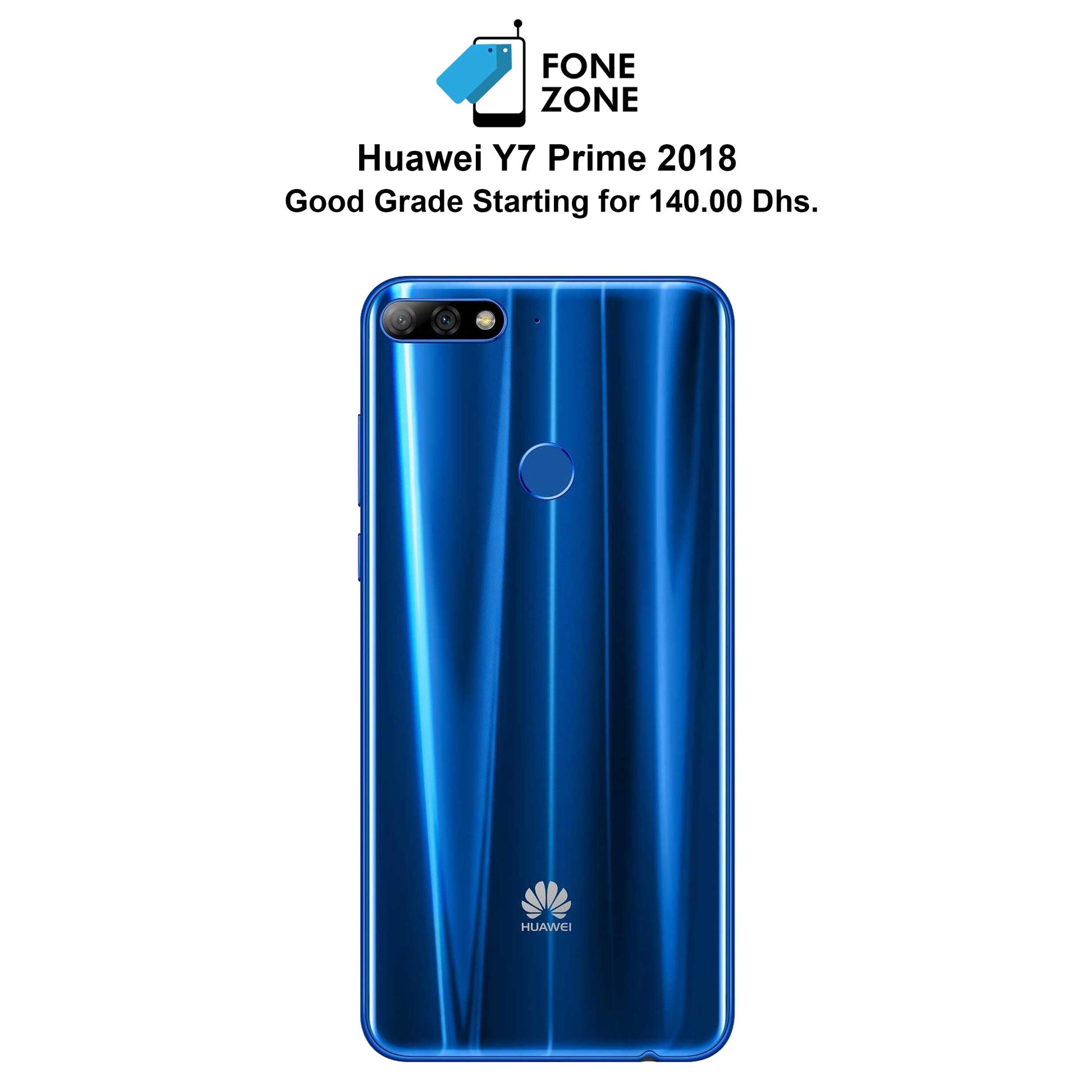 Grab now refurbished Huawei Y7 Prime 2018 at Best Price in Saudi Arabia