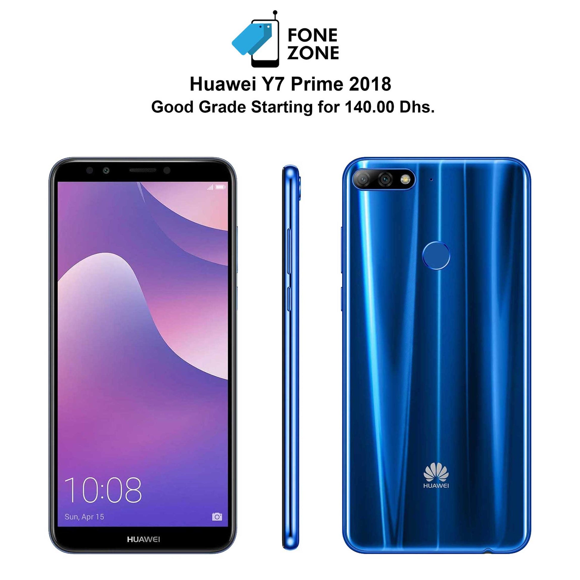 Shop refurbished Huawei Y7 Prime 2018 at Best Price in Saudi Arabia