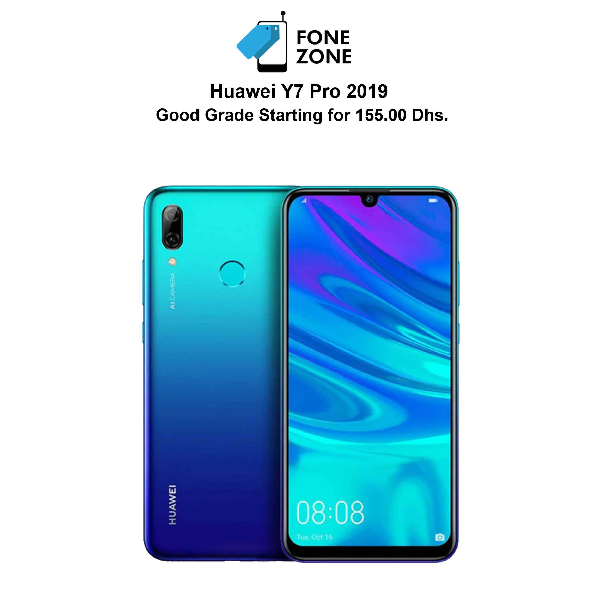 Huawei Y7 Pro 2019 128GB 4GB RAM Aurora Edition - Fonezone