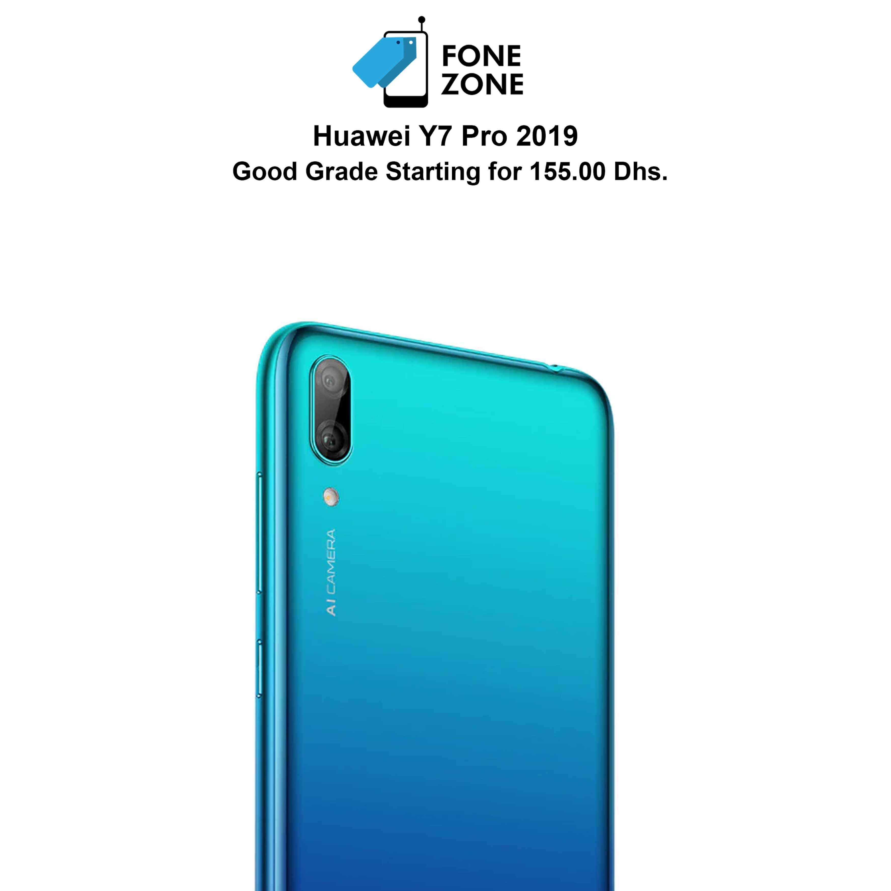 Huawei Y7 Pro 2019 128GB 4GB RAM Aurora Edition - Fonezone