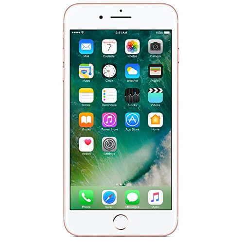 Apple iPhone 7 Plus, 128GB, Rose Gold