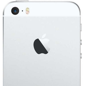 Apple iPhone SE (الجيل الأول) 128GB فضي بحالة جيدة (رسالة تغيير القطعة)