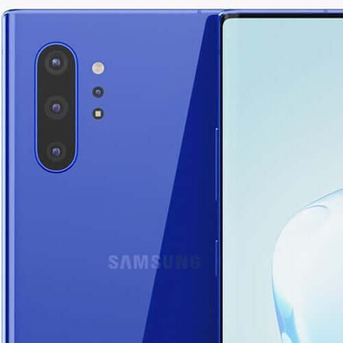 Samsung Galaxy Note10+ 256GB, 12GB Ram single sim Aura Blue - Camera