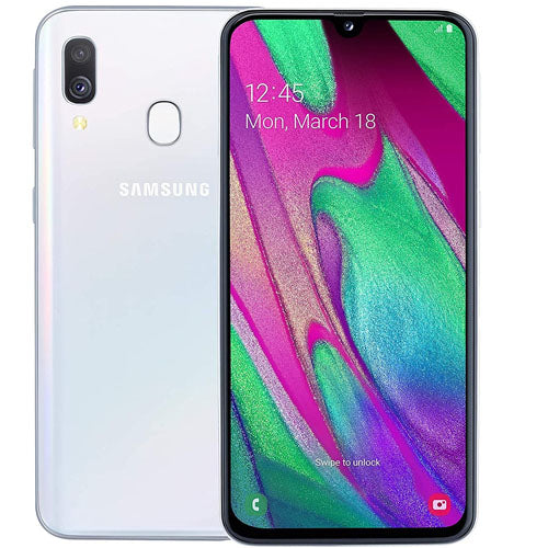 Samsung Galaxy A40 Dual Sim White