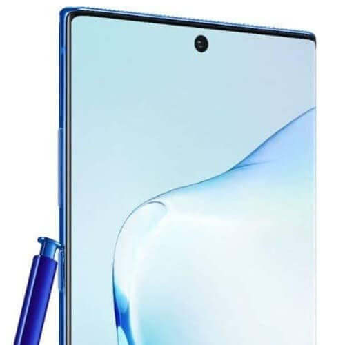 Samsung Galaxy Note10+ 256GB, 12GB Ram single sim Aura Blue in