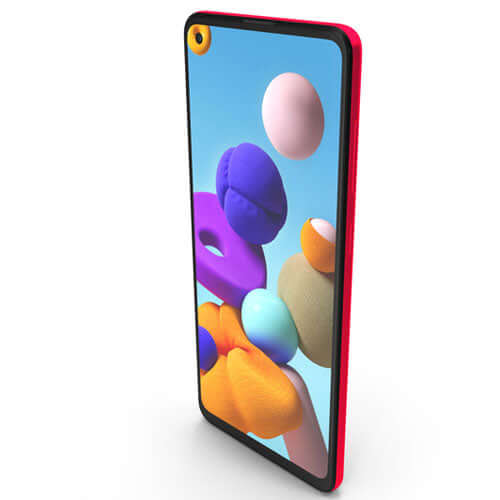 Samsung Galaxy A21s Single Sim 32GB, 3GB Ram Red in