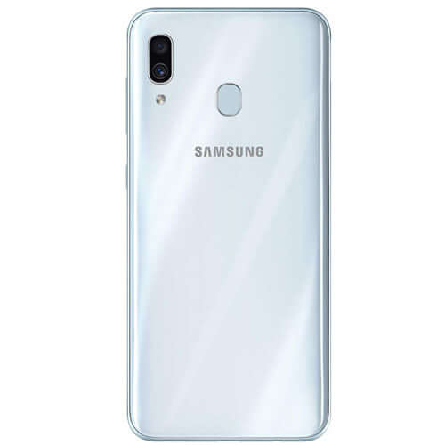 Samsung Galaxy A30 Dual Sim White in the UAE