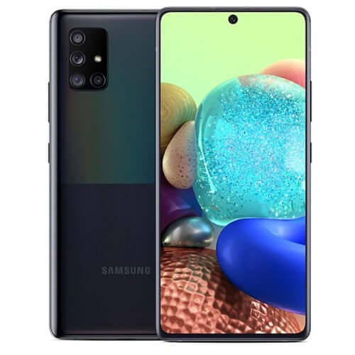 Samsung Galaxy A71 5G 128GB 6GB RAM Single Sim Prism Cube Black at best price in Saudi Arabia Fonezone.me