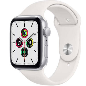 Apple Watch Se 44mm Silver White Non Cellular Smartwatch - Fonezone.me