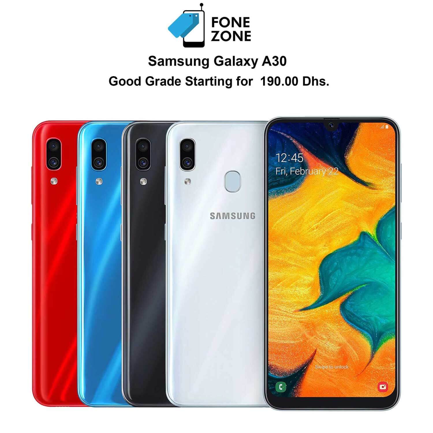 Samsung Galaxy A30 4GB RAM - Affordable Smartphone