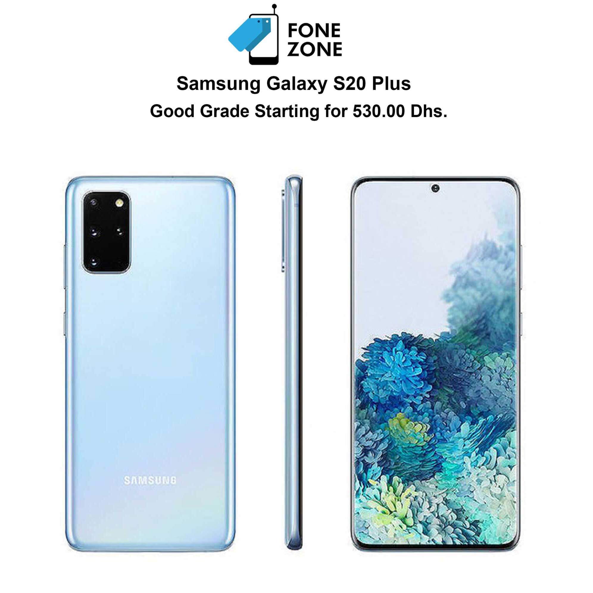 Refurbished Samsung Galaxy S20+ Cloud Blue 6.7