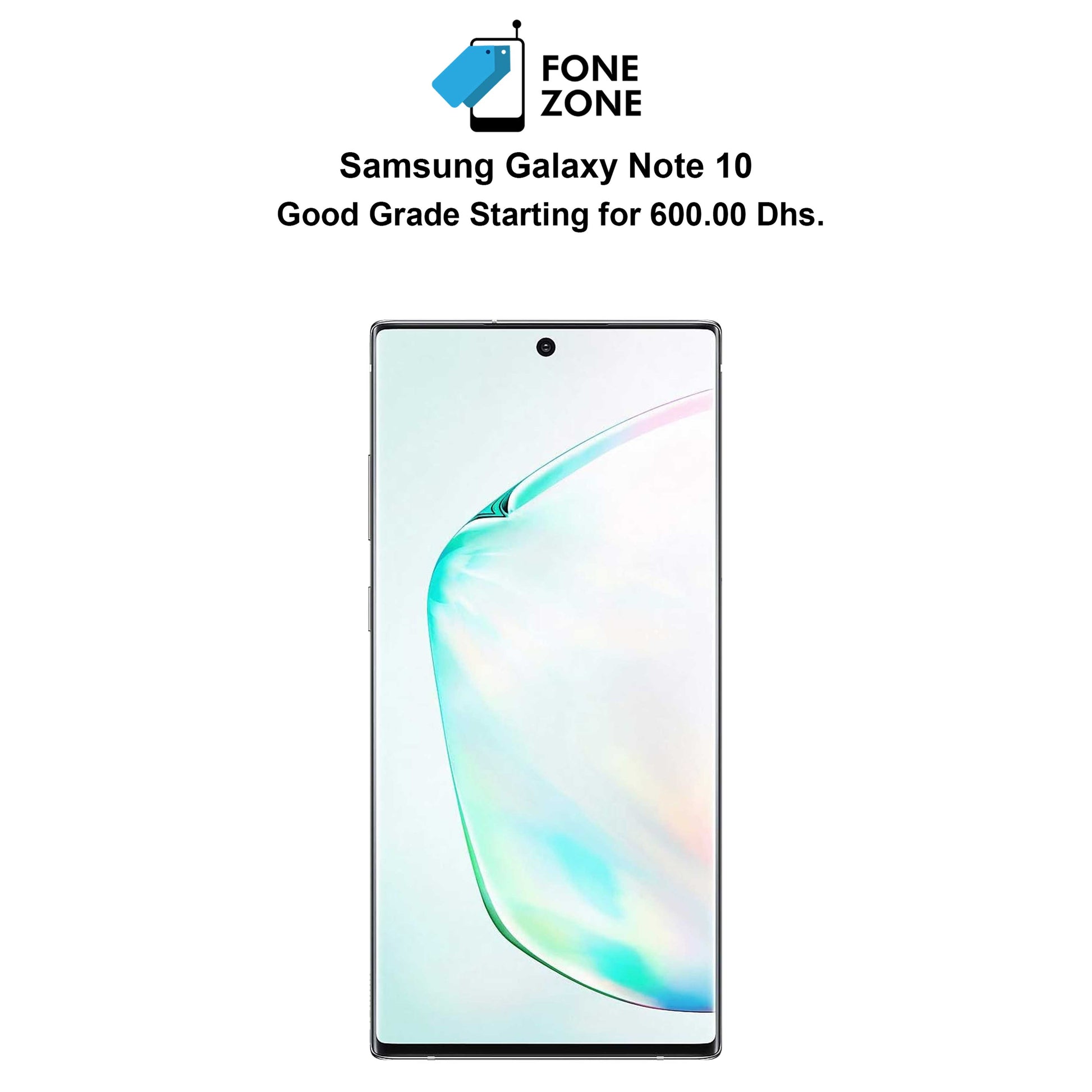 Buy refurbished Samsung Galaxy Note 10 at Fonezone.me