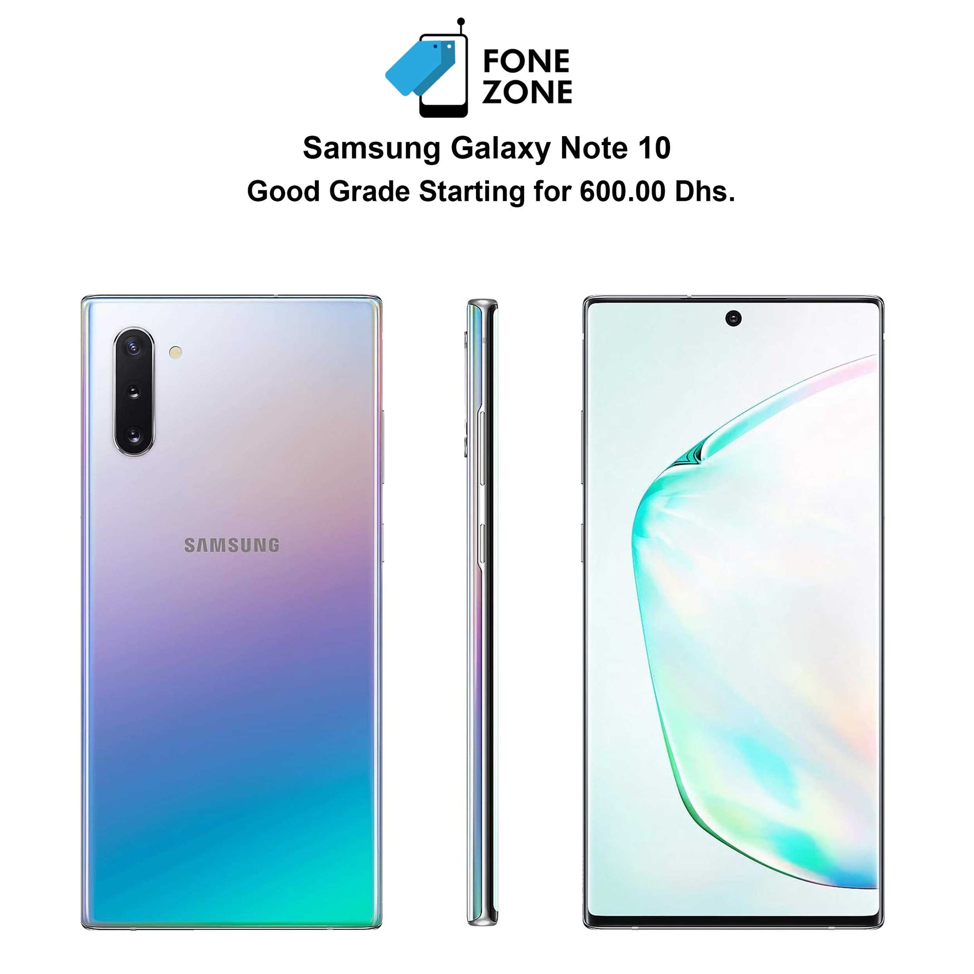 Buy Online refurbished Samsung Galaxy Note 10 at Best Price on Fonezone.me