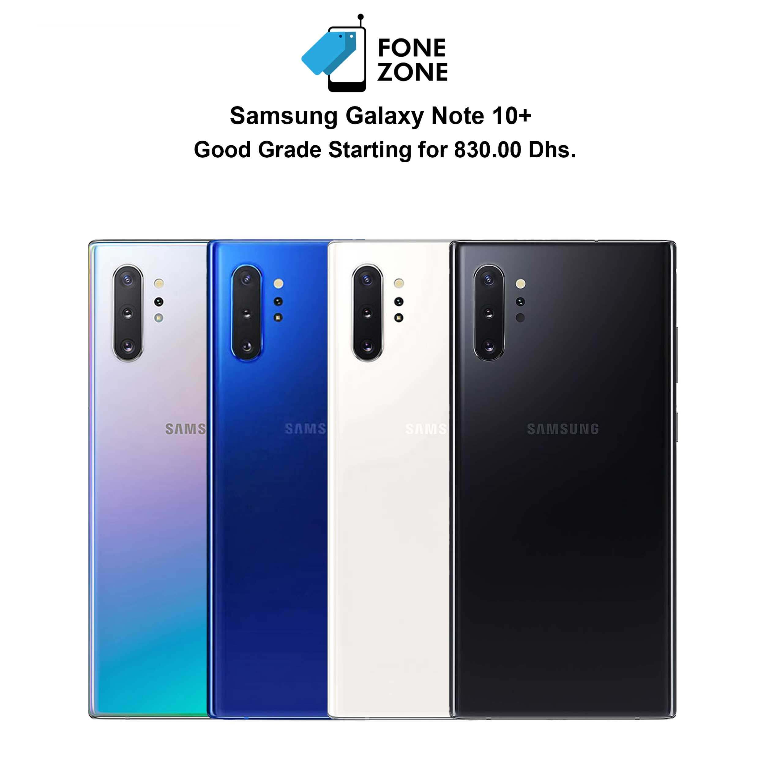 Samsung Galaxy Note10 Plus 512GB 12GB RAM, Aura White Phone