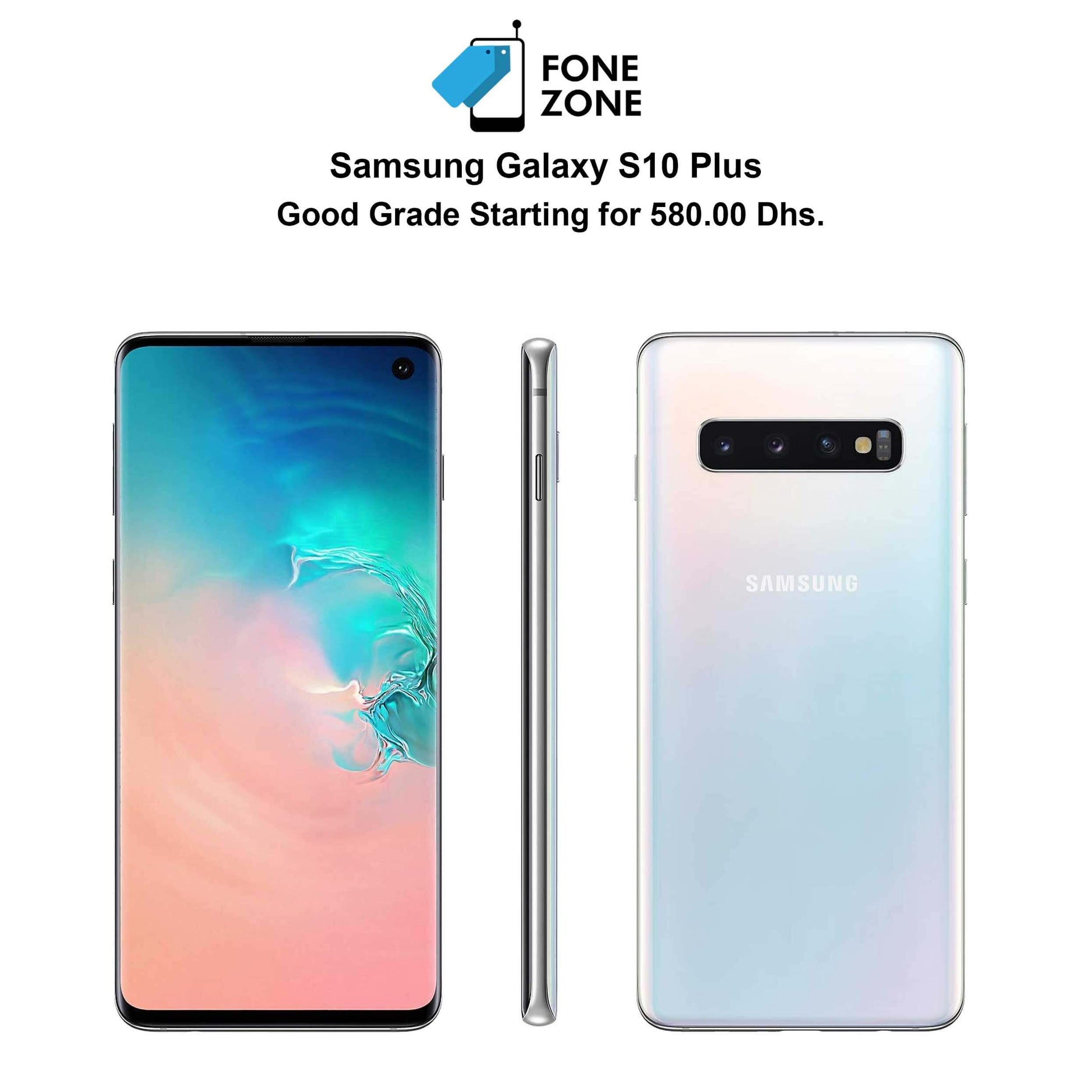 Buy Samsung Galaxy S10 Plus - Prism White