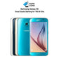Samsung Galaxy S6 32GB single sim in blue, showcasing sleek design and features at Fone Zone.