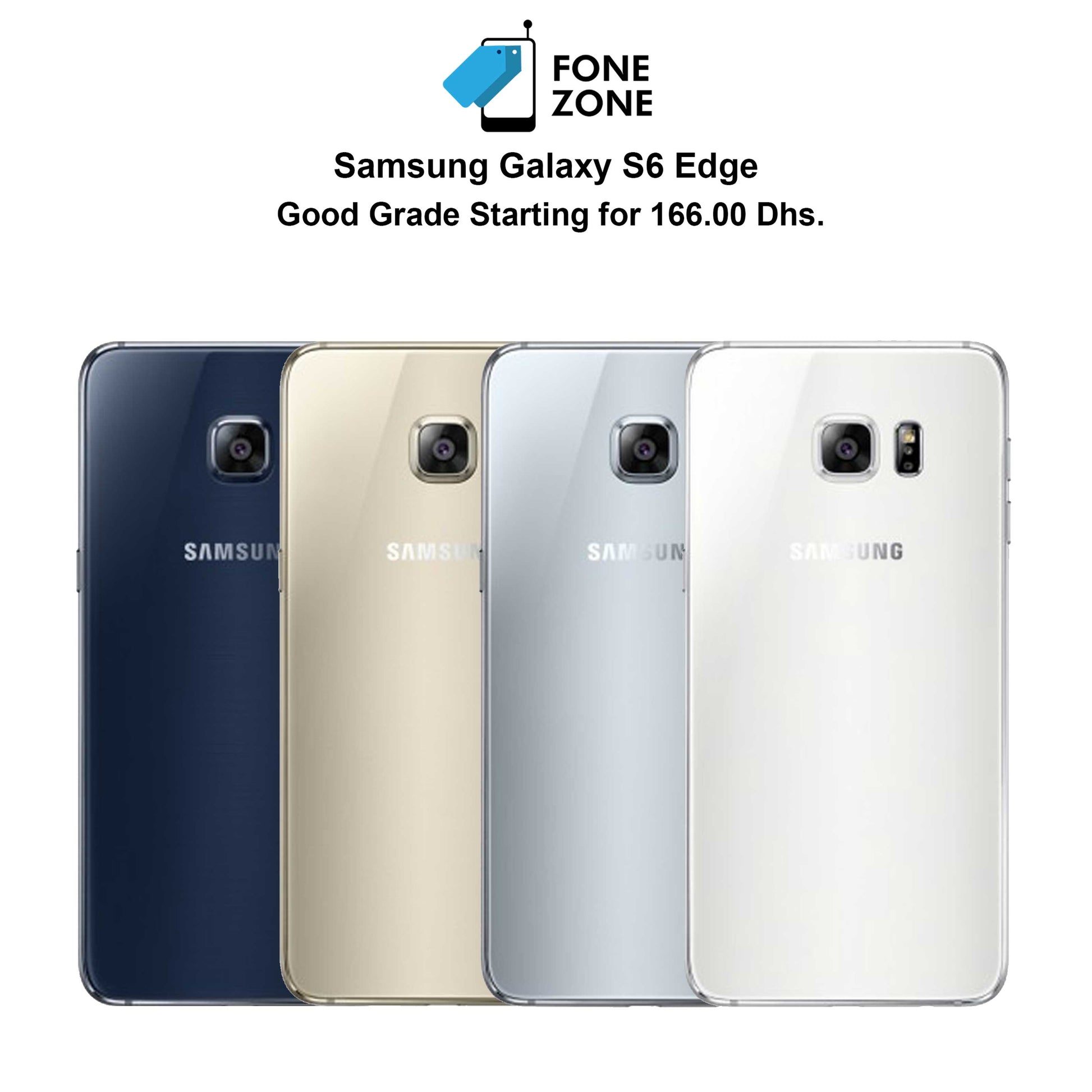 Samsung Galaxy S6 Edge 32GB, White pearl mobile phone