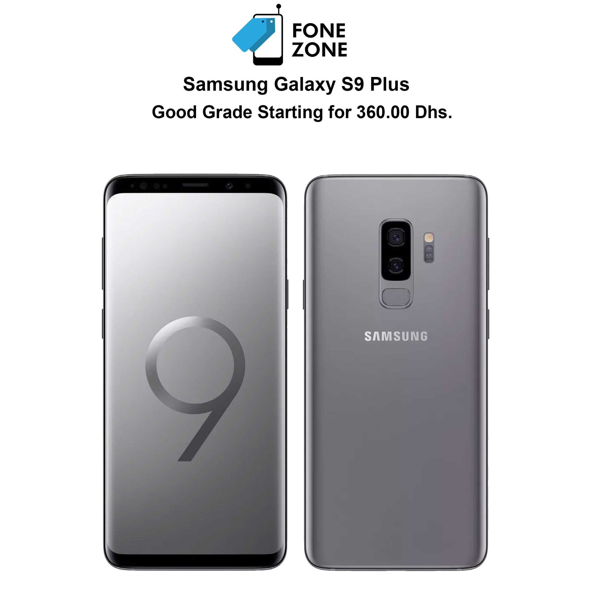 Samsung Galaxy S9 Plus, Titanium Grey in Saudi