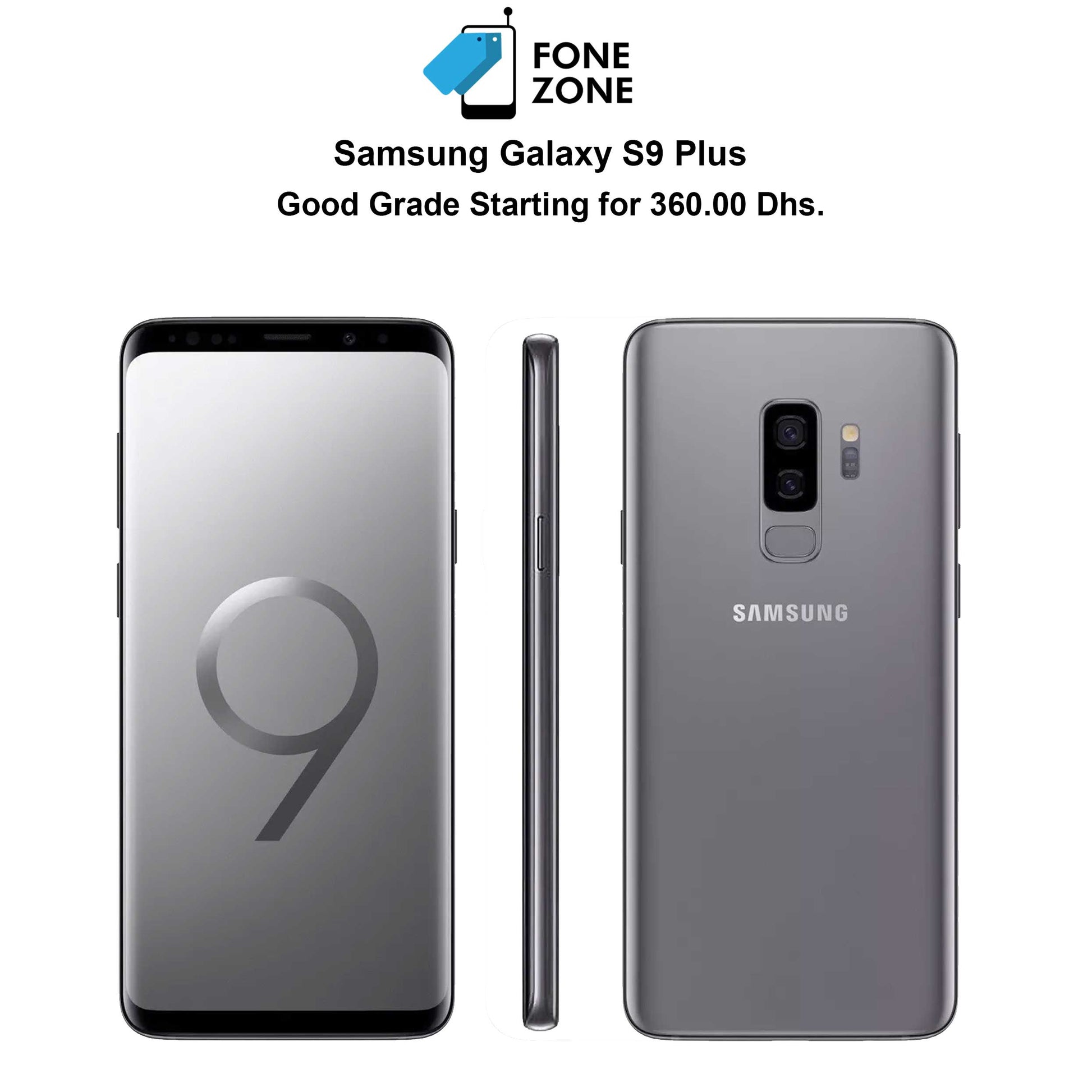 Samsung Galaxy S9 Plus, Titanium Grey