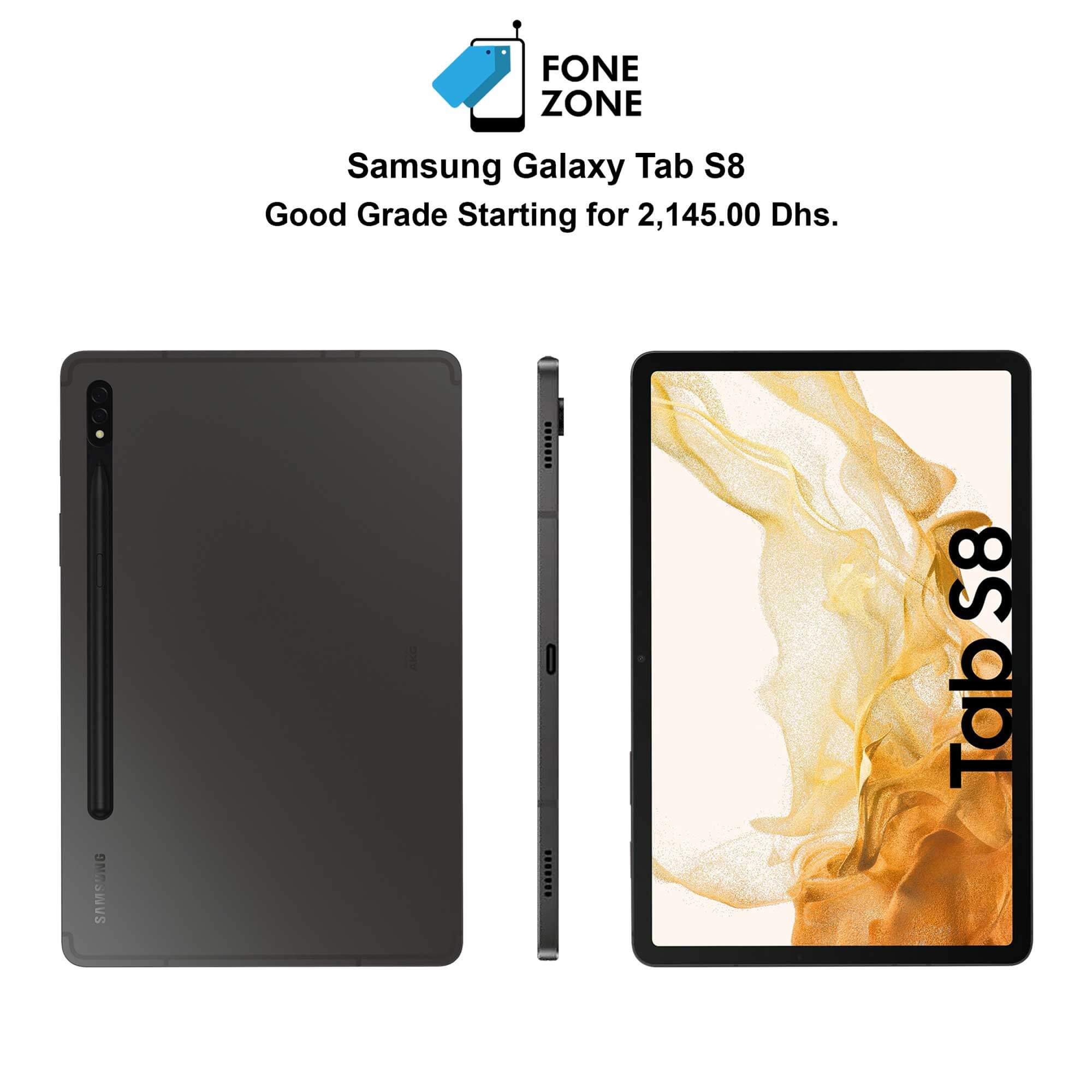 Samsung Galaxy Tab S8 128GB 8GB RAM – Best Tablet
