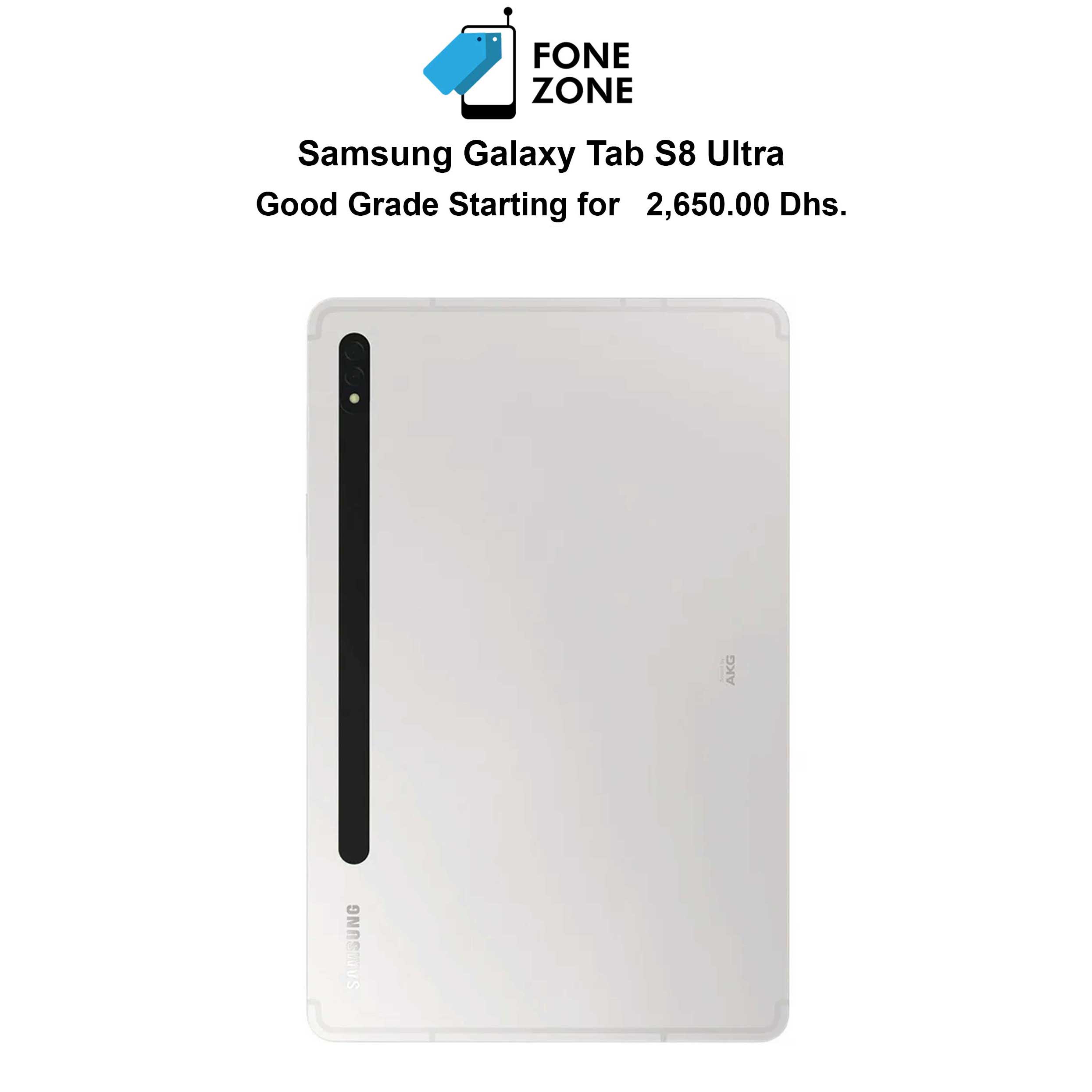 Samsung Galaxy Tab S8 128GB 8GB RAM Single Sim Silver