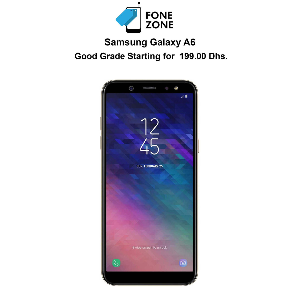 Samsung Galaxy A6 in , Abu Dhabi, Sharjah ,
