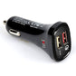  boAt Dual Port Rapid 5V Car Charger,Quick Charge 3.0 for Cellular Phones,Without Cable,Black Brand New