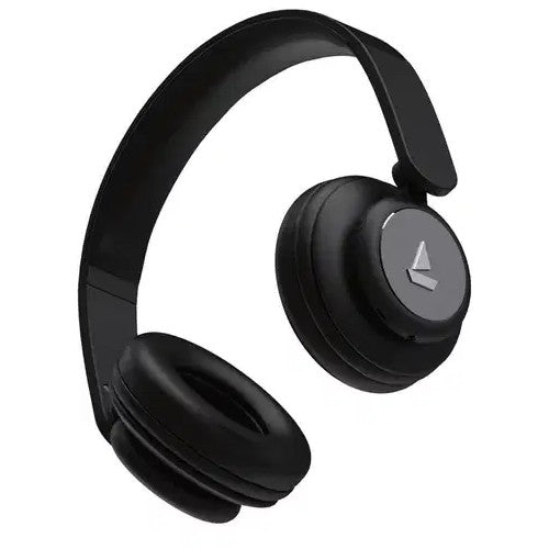 boAt Rockerz 450 Bluetooth On Ear Headphones with Mic, Upto 15 Hours Luscious Black Brand New