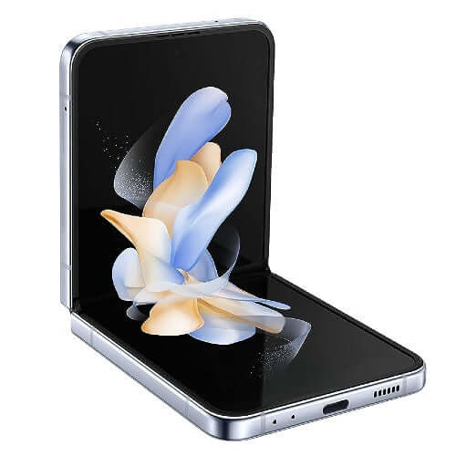 Galaxy Z Flip4 256GB ブルー SIMフリー 韓国版 Galaxy z flip4 ブルー 本体 SIMフリー 5G 256GB Aランク SM