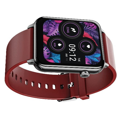 boAt Wave Lite Smartwatch with 1.69 Inches(4.29cm) HD Display, Heart Rate & SpO2 Level Monitor, Multiple Watch Faces, Activity Tracker, Multiple Sports Modes & IP68 (Scarlet Red) Brand New