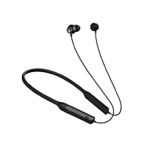 boAt Rockerz Apex Bluetooth Wireless in Ear Earphones,30H Playtime,Stellar Black Brand New