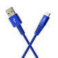  boAt Rugged V3 Braided Micro USB Cable for Personal Computer (Cobalt Blue) Brand New