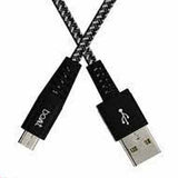 boAt Rugged v3 Extra Tough Unbreakable Braided Micro USB Cable 1.5 Meter (Black) Brand New