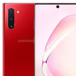Samsung Galaxy Note10 256GB 12GB RAM Single Sim Aura Red