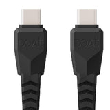 boAt Type C C400 Tangle-Free, Sturdy Braided Cable with 5A Fast Charging & 480mbps Power Delivery,Black Brand New