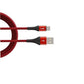  boAt Type-C A550 Stress Resistant, Tangle-Free, Sturdy Cable with 3A Rapid Charging & Martian Red Brand New