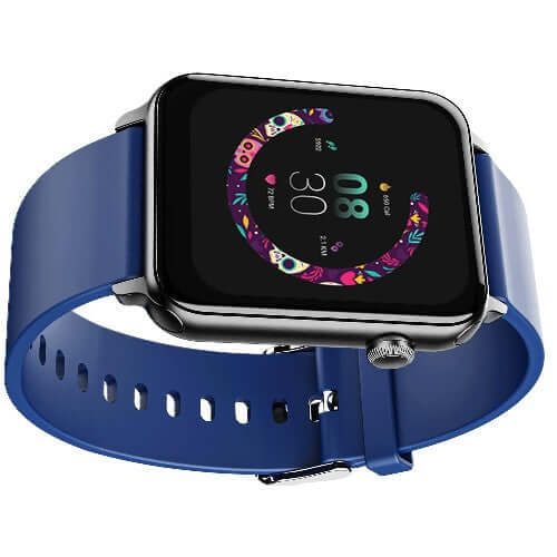 boAt Wave Lite Smartwatch with 1.69" HD Display, Heart Rate & SpO2 Level Monitor, Multiple Watch Faces, Activity Tracker, Multiple Sports Modes & IP68 (Deep Blue) Brand New