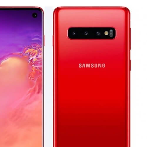 Samsung Galaxy S10 256GB 8GB Ram, (Single Sim) Cardinal Red