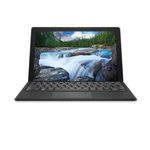 Dell Latitude 5290 laptop with a stunning display showcasing a waterfall landscape.