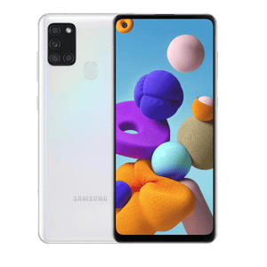 Samsung Galaxy A21S Dual sim 32GB 2GB Ram white | Saudi Arabia