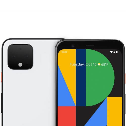 Google Pixel 4 64GB Clearly White with 6GB RAM Phone - KSA