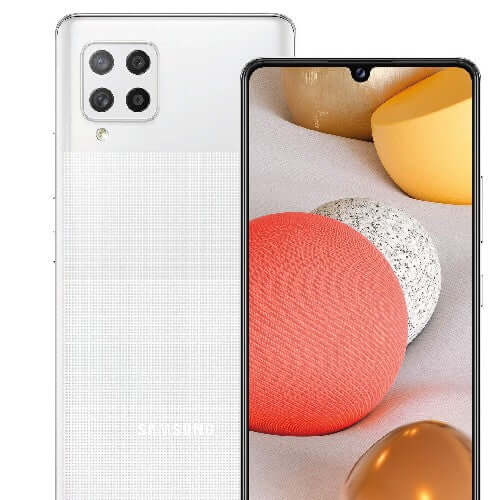 Samsung Galaxy (A42) 5G 128GB 4GB RAM single sim Prism Dot White in