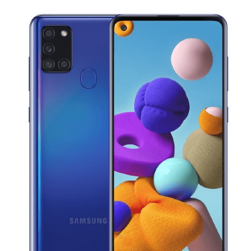 Samsung Galaxy A21S Dual sim Blue 32GB at best price on Fonezone KSA